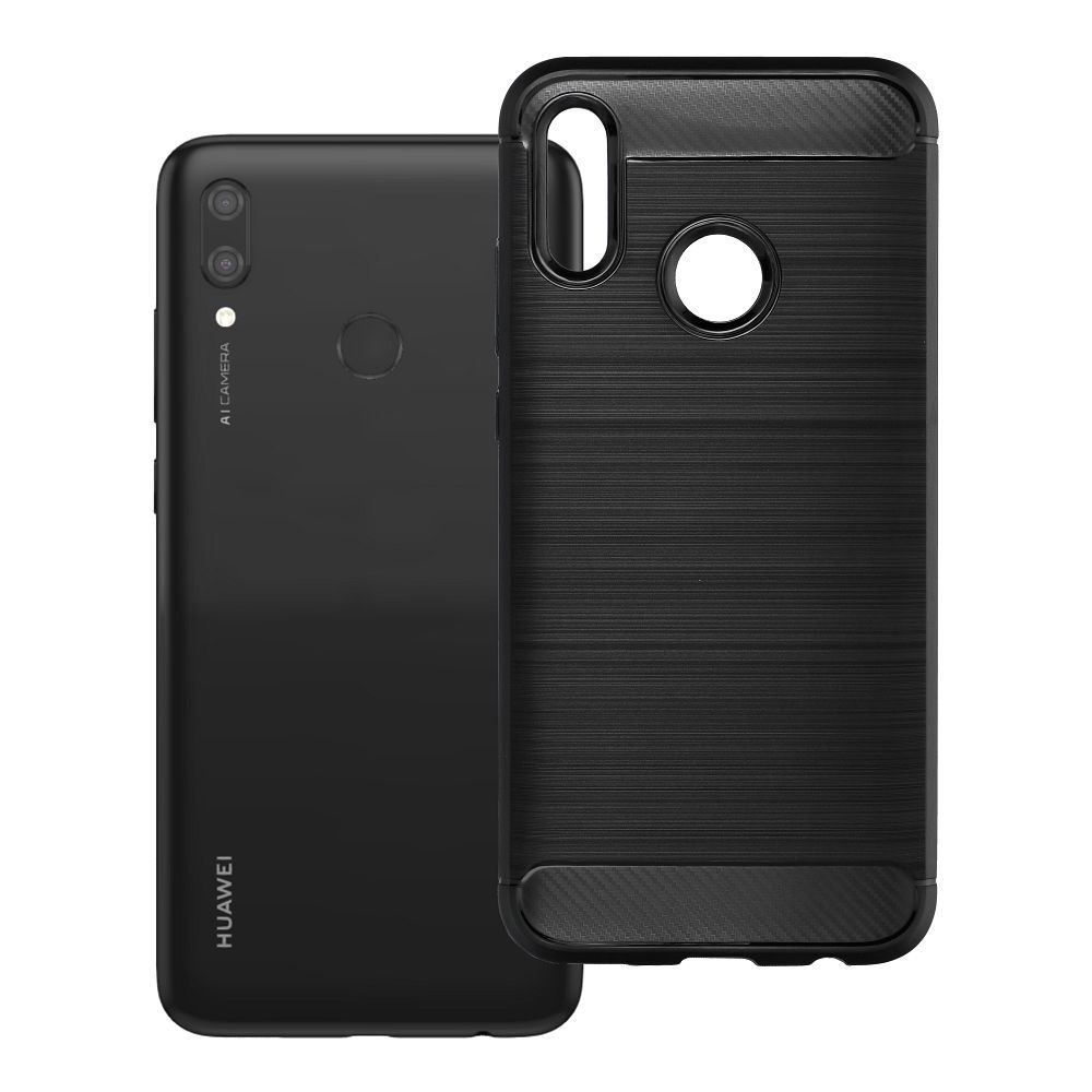 Case for Huawei P Smart 2019 Carbon 2.0 black