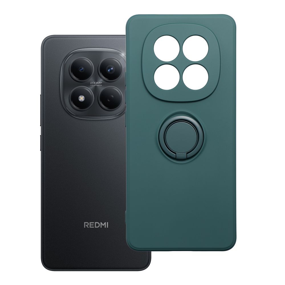 SILICONE RING maciņš priekš XIAOMI Redmi Note 15 5G zaļš