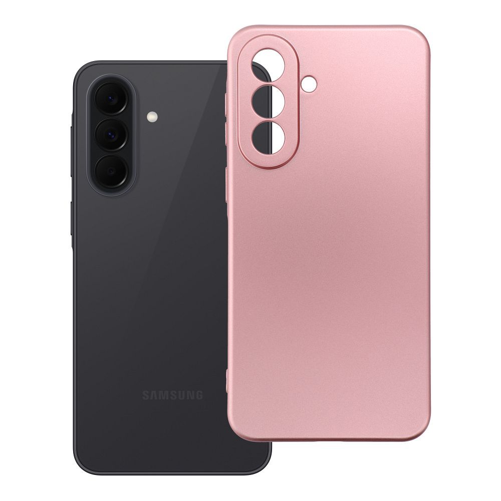 Maciņš for Samsung A37 5G Metallic rozā