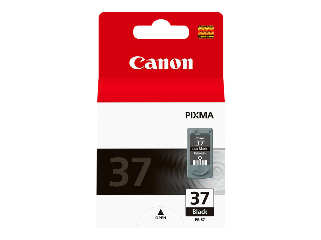 Canon PG-37 tintes kasetne, melna, paredzēts