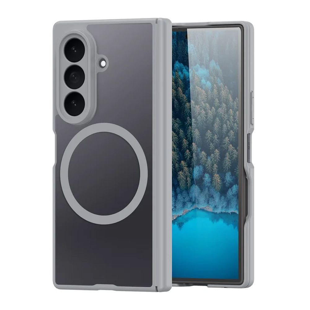 DUX DUCIS case EXPN compatible with MagSafe for SAMSUNG Z Fold 8 Ultra grey