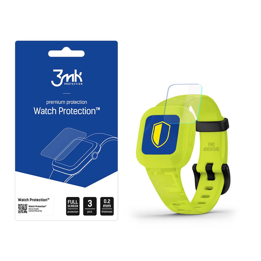 3mk Watch Protection ARC – viedpulksteņa ekrāna aizsargs modelim Garmin Vivofit jr.3