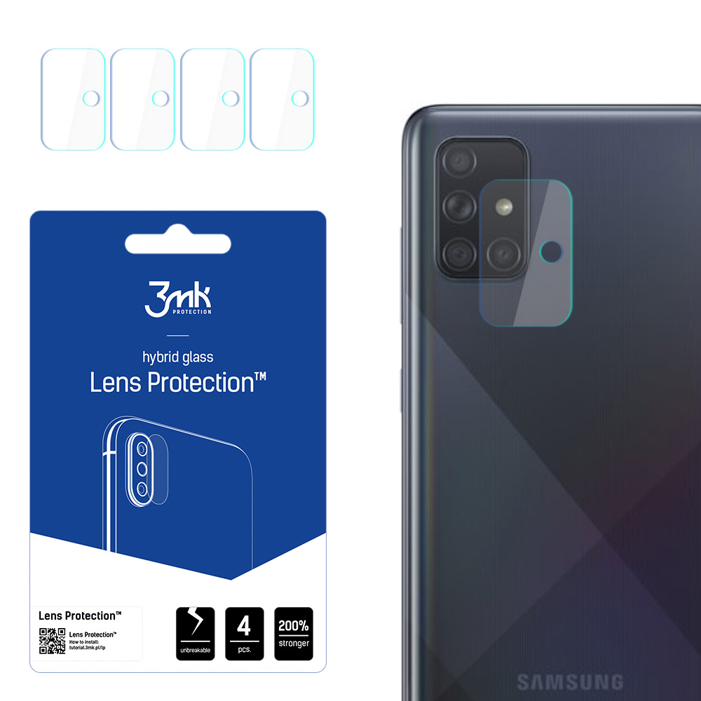 3mk Lens Protection – kameras objektīva aizsargs modelim Samsung Galaxy A71 5G