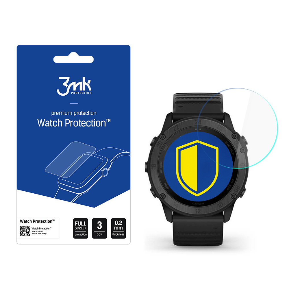 3mk Watch Protection FlexibleGlass – viedpulksteņa ekrāna aizsargs modelim Garmin Tactix Delta