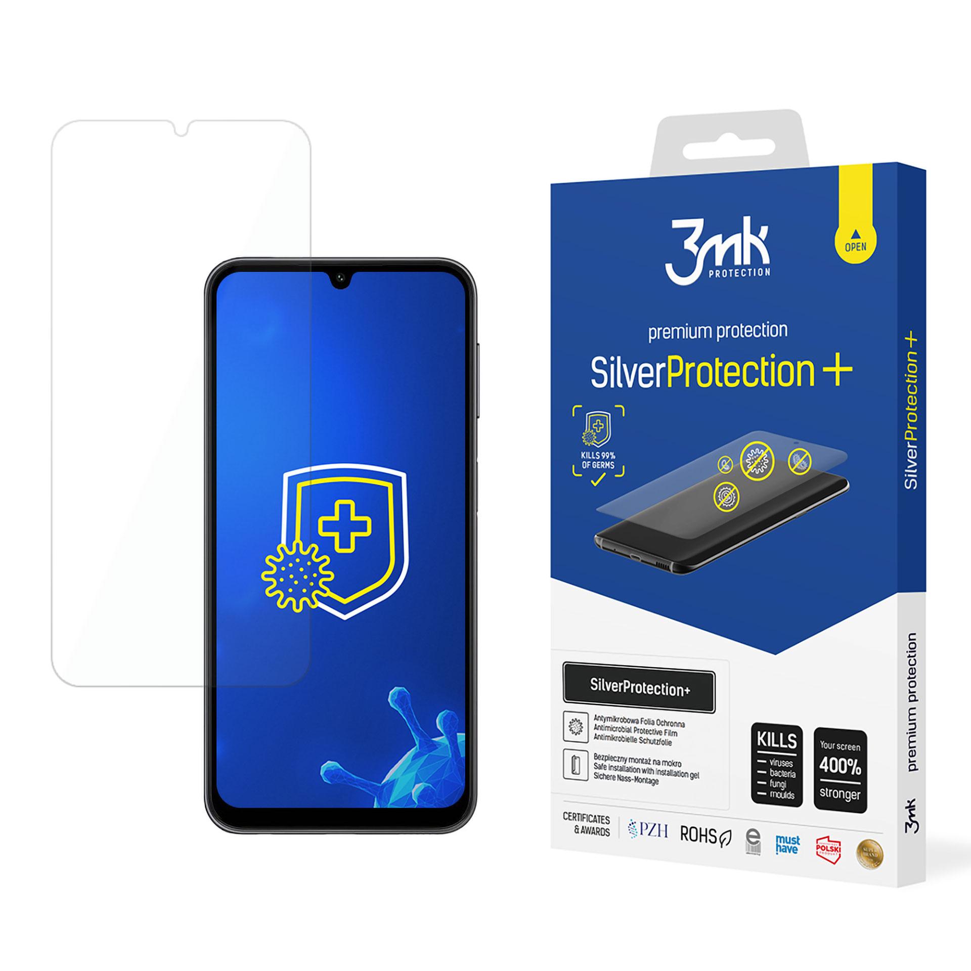 3mk SilverProtection+ – tālruņa ekrāna aizsargs modelim Samsung Galaxy A25 5G