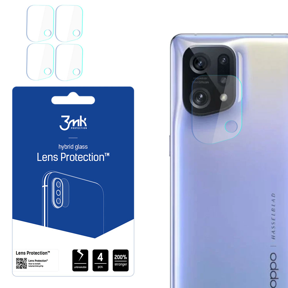 3mk Lens Protection – kameras objektīva aizsargs modelim Oppo Find X5