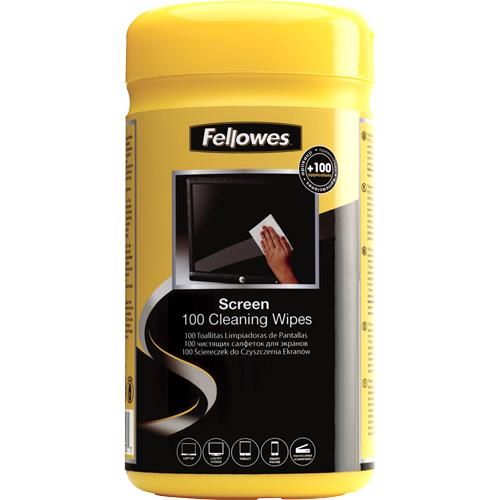 FELLOWES tīrīšanas salvetes (9970330) – 100 gab.