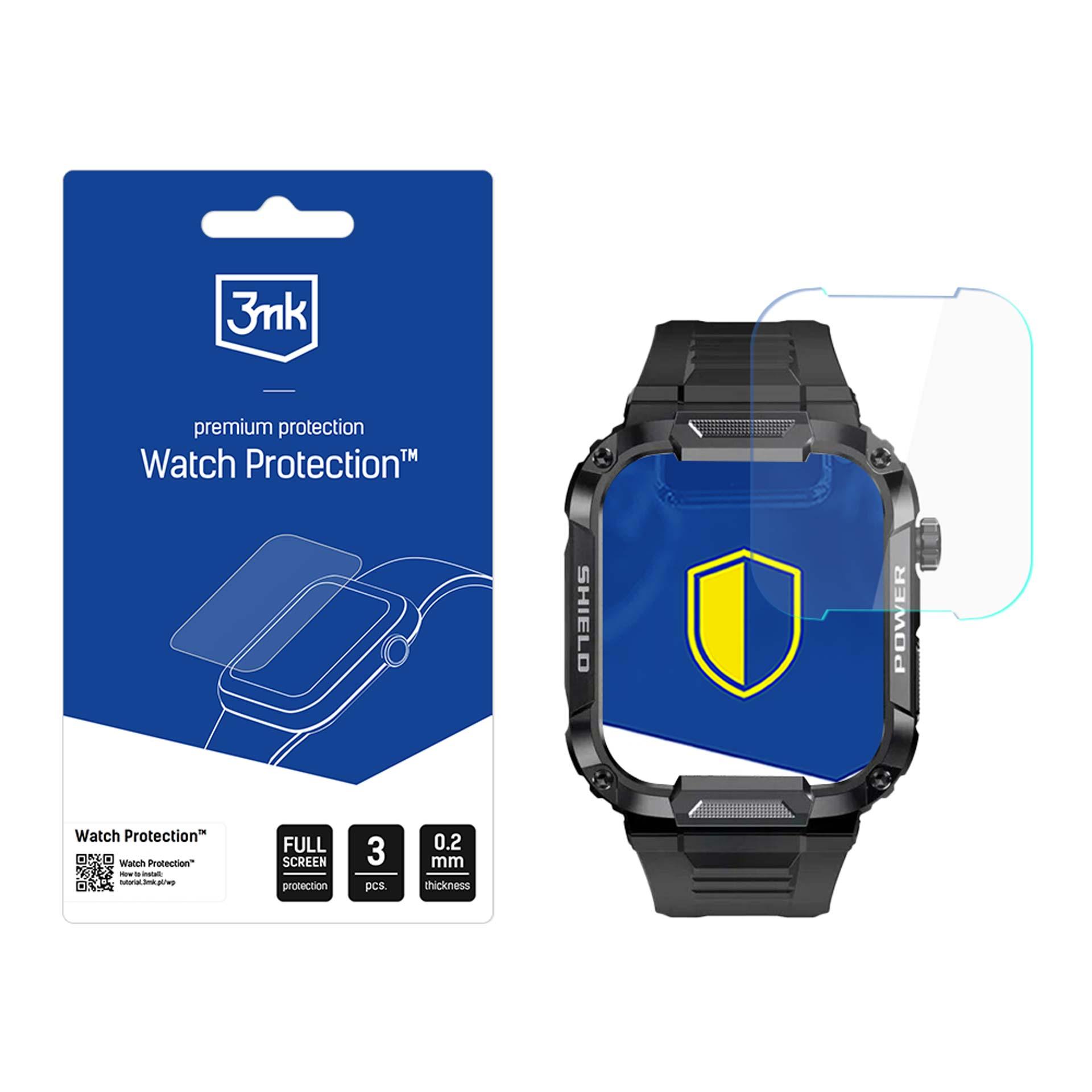 3mk Watch Protection FlexibleGlass – viedpulksteņa ekrāna aizsargs modelim Rubicon RNCF 07