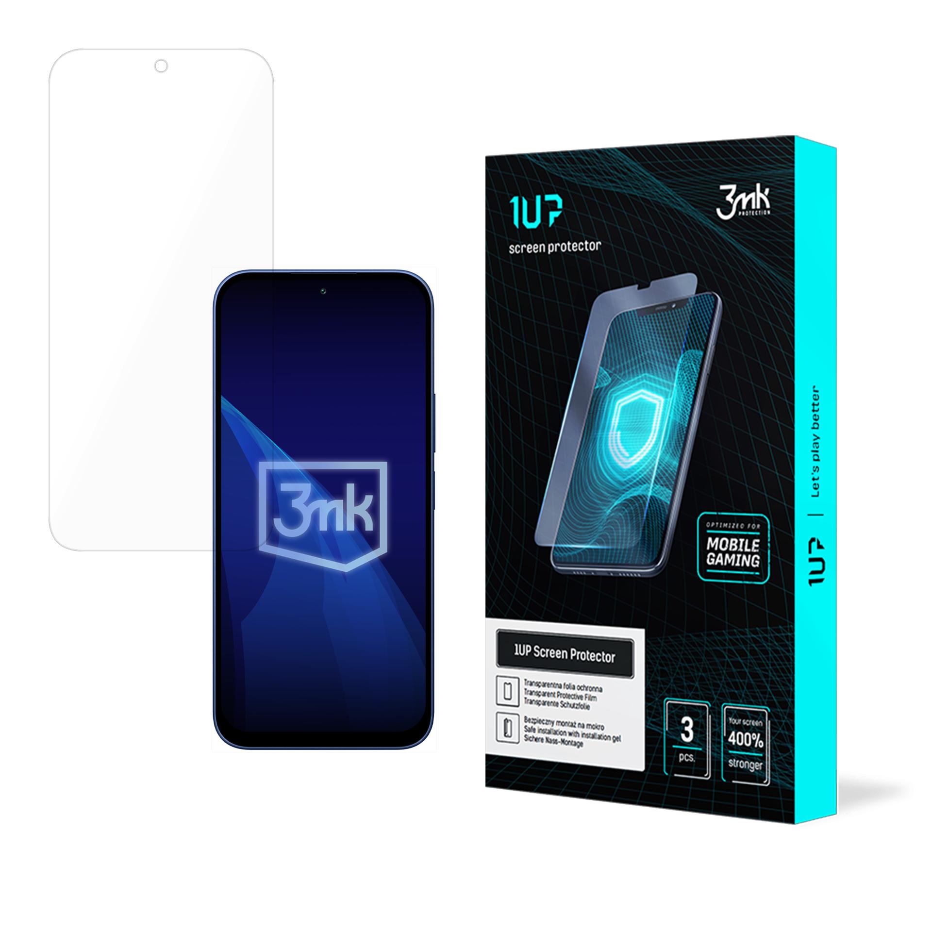 3mk 1UP – tālruņa ekrāna aizsargs modelim Redmi 17 4G / 5G