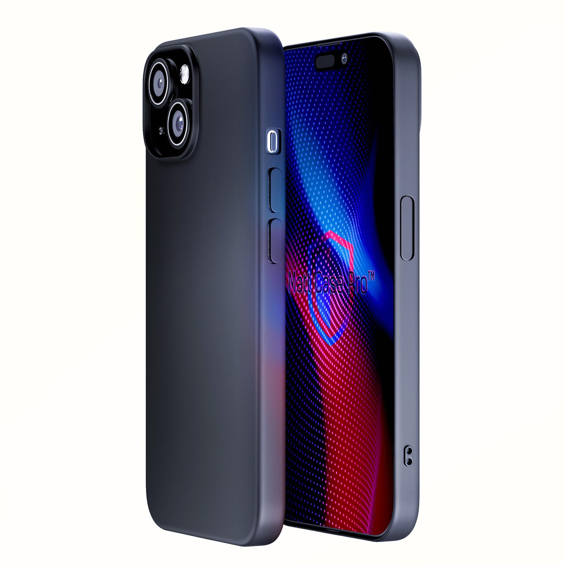 3mk Matēts apvalks Pro Apple iPhone 15 - matēts melns