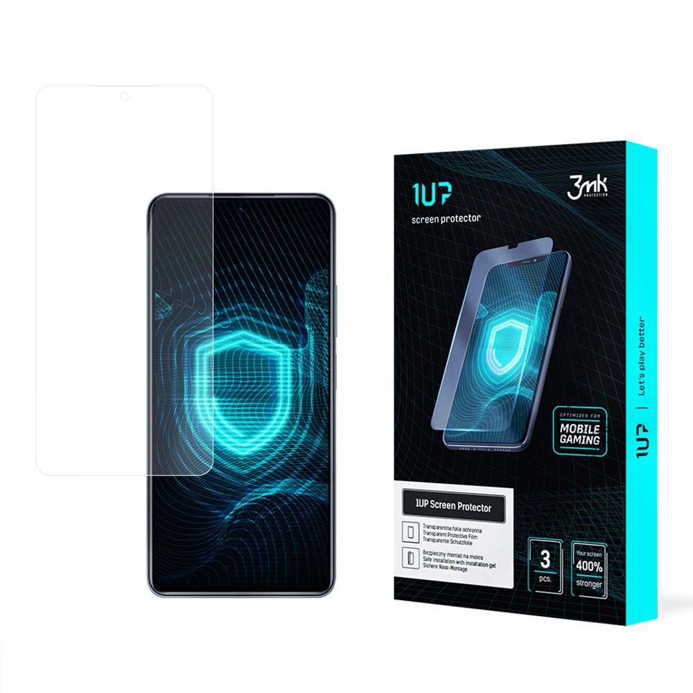 3mk 1UP – tālruņa ekrāna aizsargs modelim Xiaomi Redmi K40 Pro+ 5G