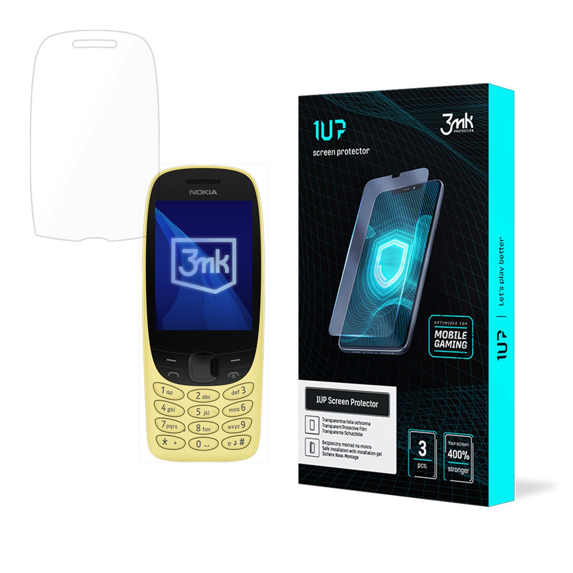 3mk 1UP – tālruņa ekrāna aizsargs modelim Nokia 6310 (2024)
