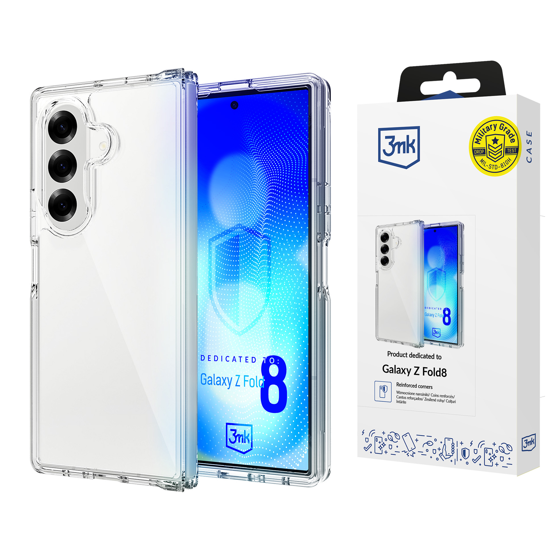 Samsung Galaxy Z Fold 8 Ultra – 3mk Armor maciņš