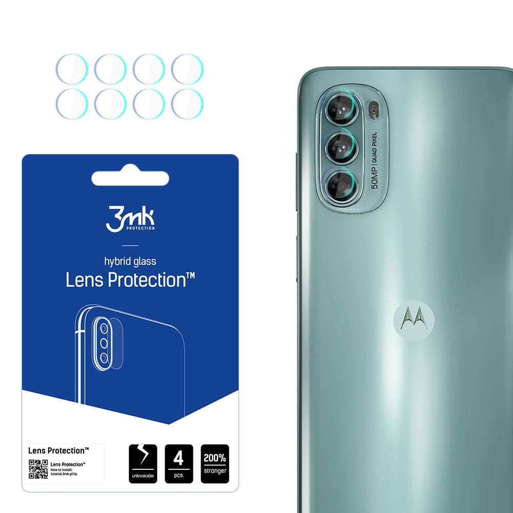 3mk Lens Protection – kameras objektīva aizsargs modelim Motorola Moto G62 5G