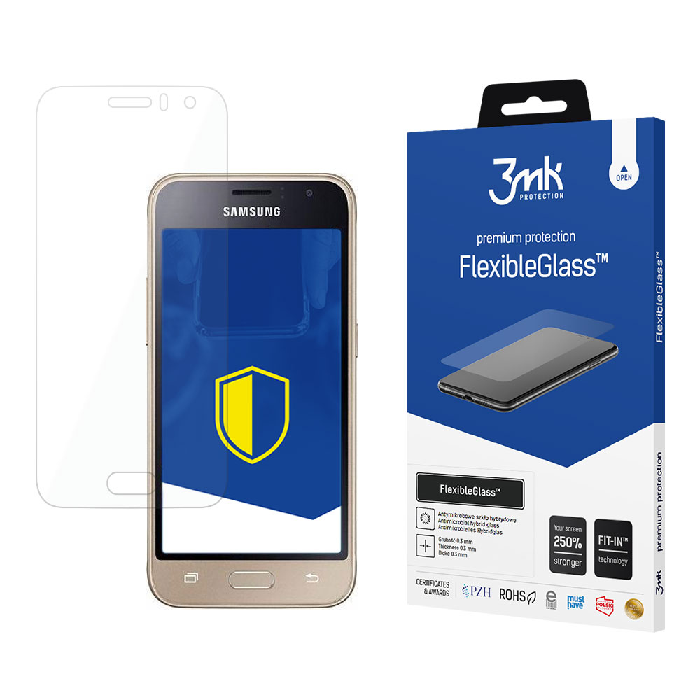 3mk FlexibleGlass – tālruņa ekrāna aizsargs modelim Samsung Galaxy J1 6