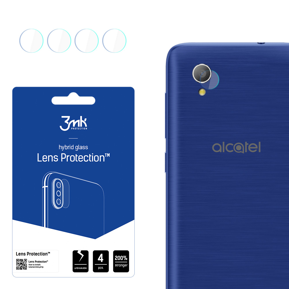 3mk Lens Protection – kameras objektīva aizsargs modelim Alcatel 1 2019