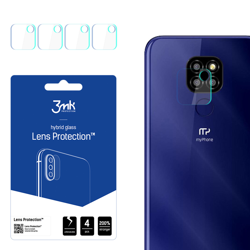 3mk Lens Protection – kameras objektīva aizsargs modelim MyPhone Now