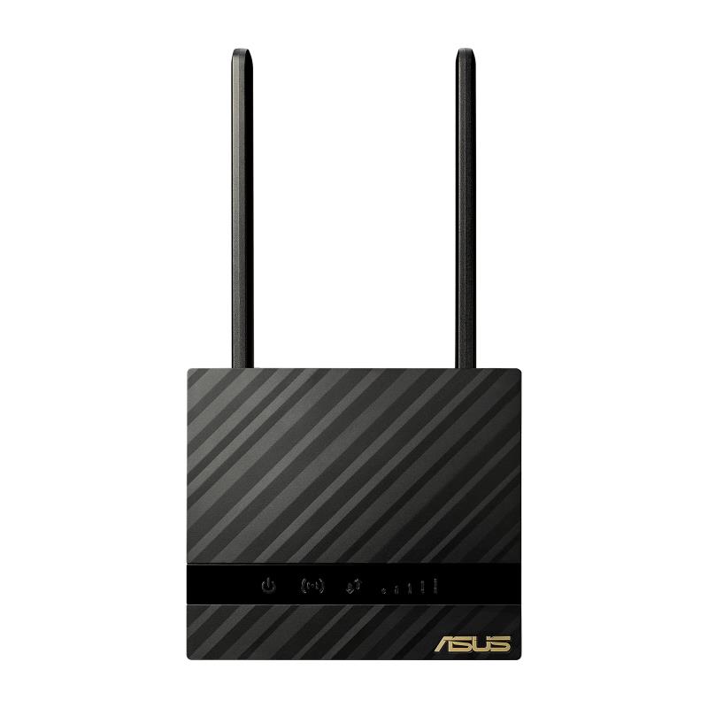 ASUS 4G-N16 bezvadu maršrutētājs, Wi-Fi 4 (802.11n), 300 Mbit/s, Ethernet WAN, SIM kartes slots, 3G / 4G, 1 LAN ports