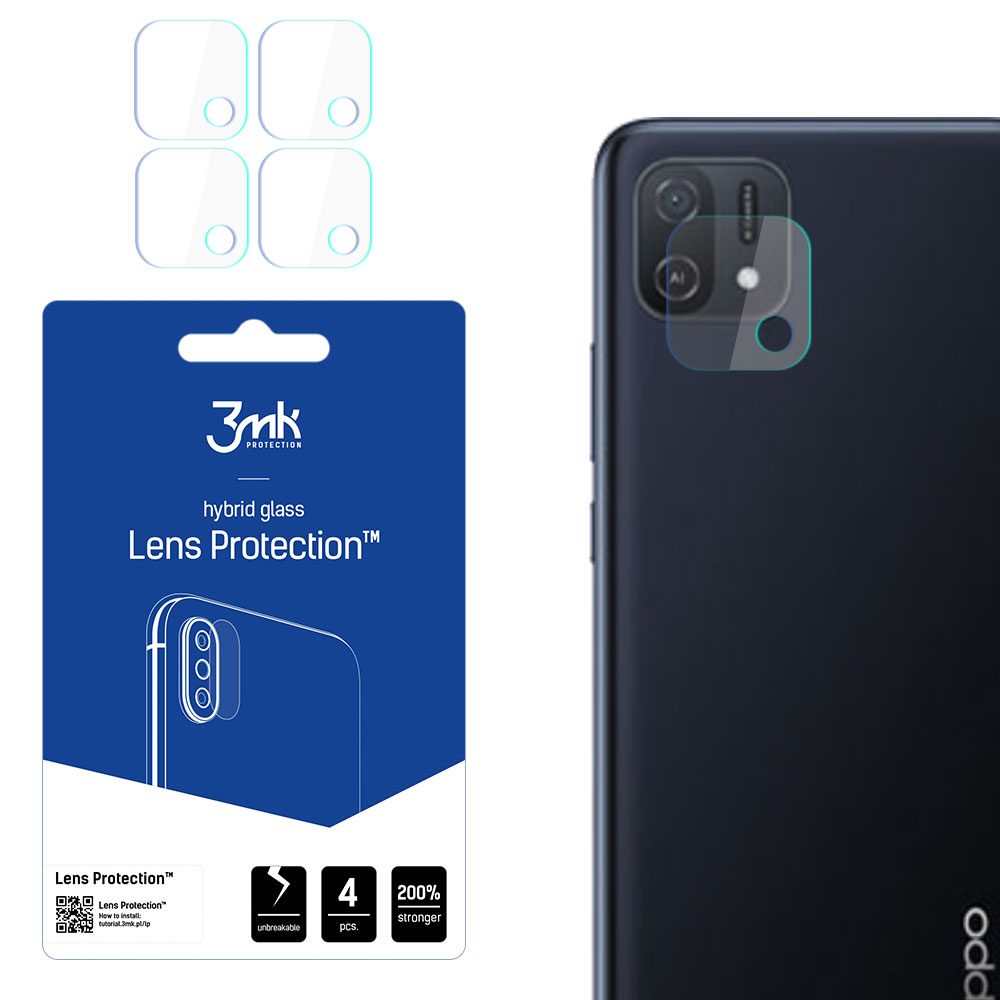 3mk Lens Protection – kameras objektīva aizsargs modelim Oppo A16e