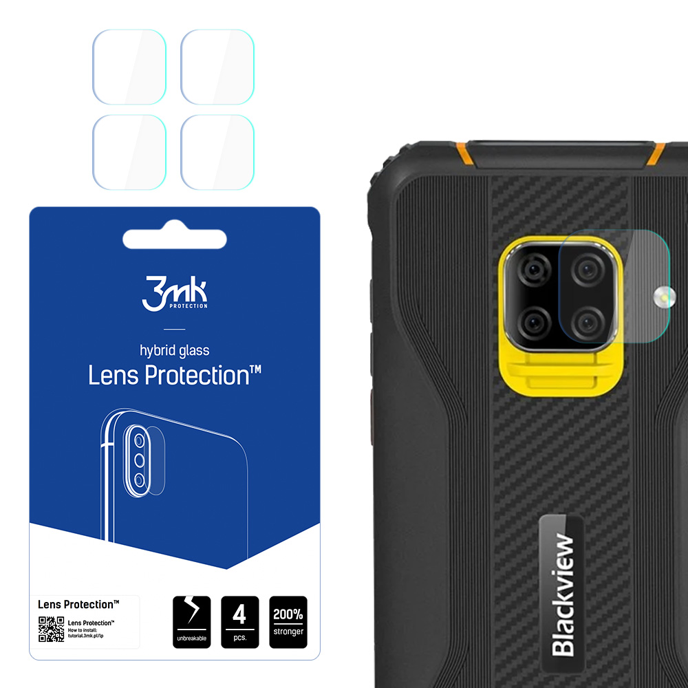 3mk Lens Protection – kameras objektīva aizsargs modelim Blackview BV5100