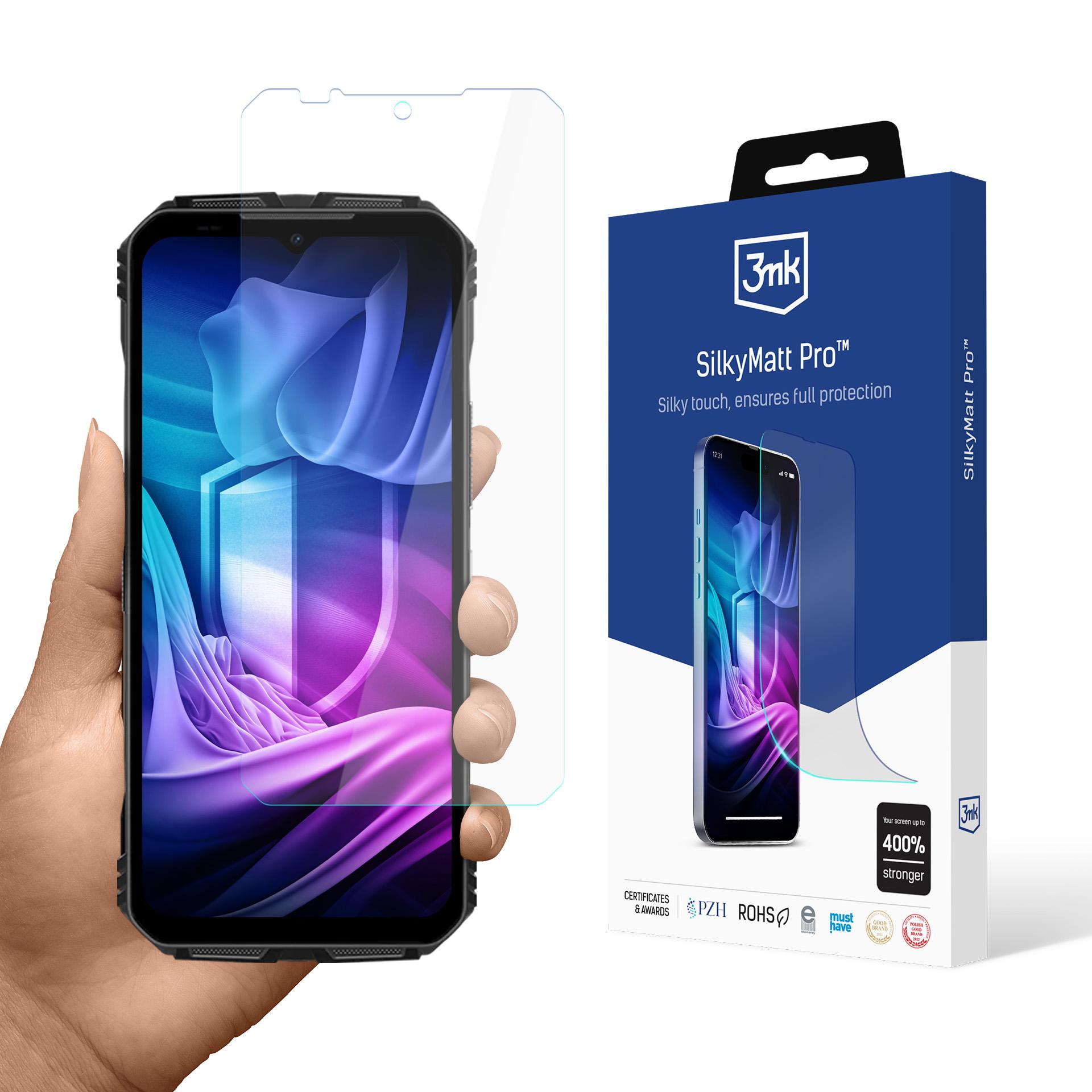 3mk Silky Matt Pro – tālruņa ekrāna aizsargs modelim Doogee V Max Pro