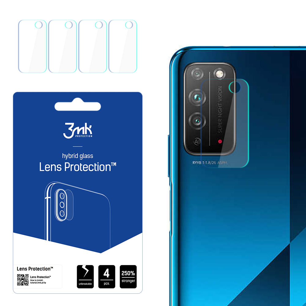 3mk Lens Protection – kameras objektīva aizsargs modelim Honor X10 5G