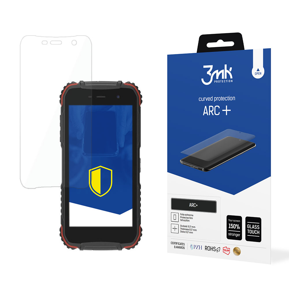 3mk ARC+ – tālruņa ekrāna aizsargs modelim Doogee S35