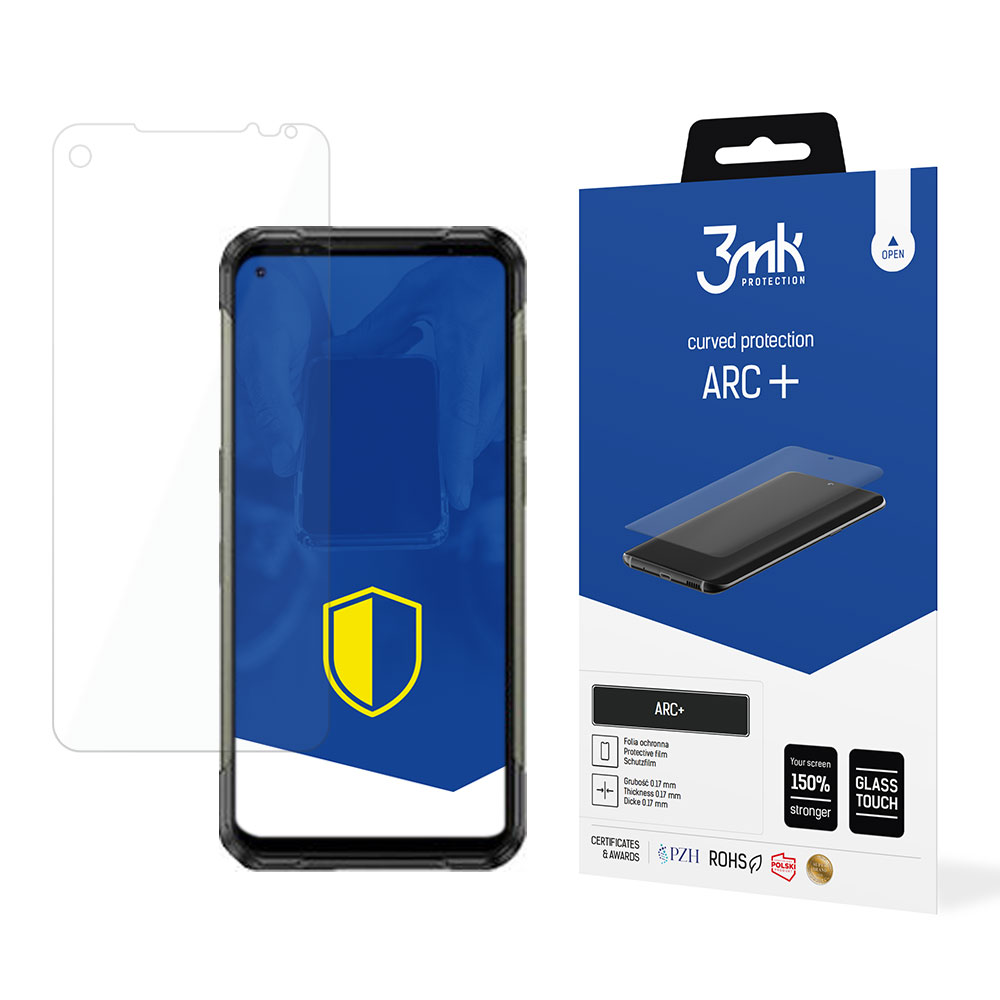 3mk ARC+ – tālruņa ekrāna aizsargs modelim Doogee S97 Pro