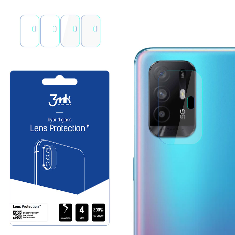 3mk Lens Protection – kameras objektīva aizsargs modelim Oppo A95 5G