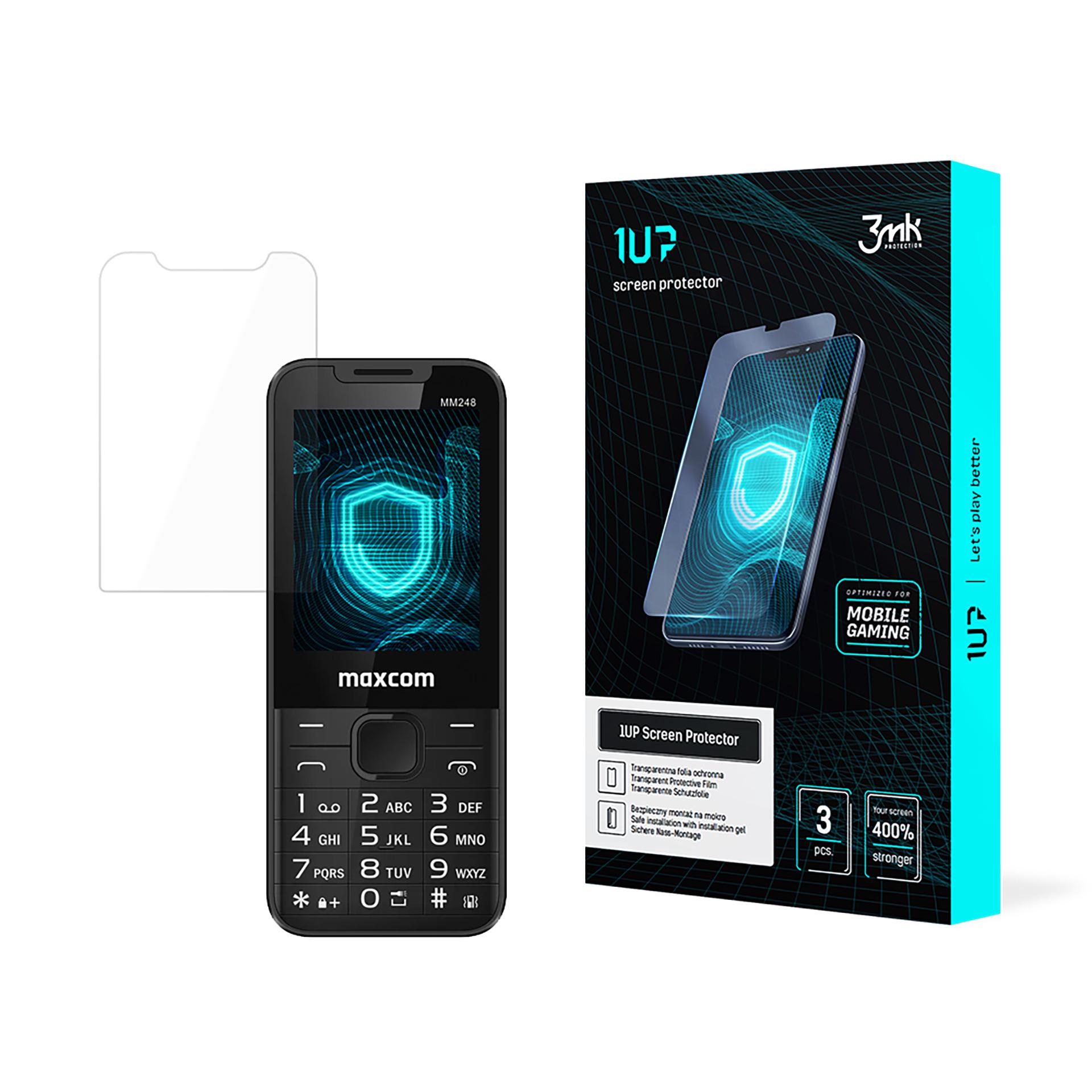 3mk 1UP – tālruņa ekrāna aizsargs modelim MaxCom MM248 4G