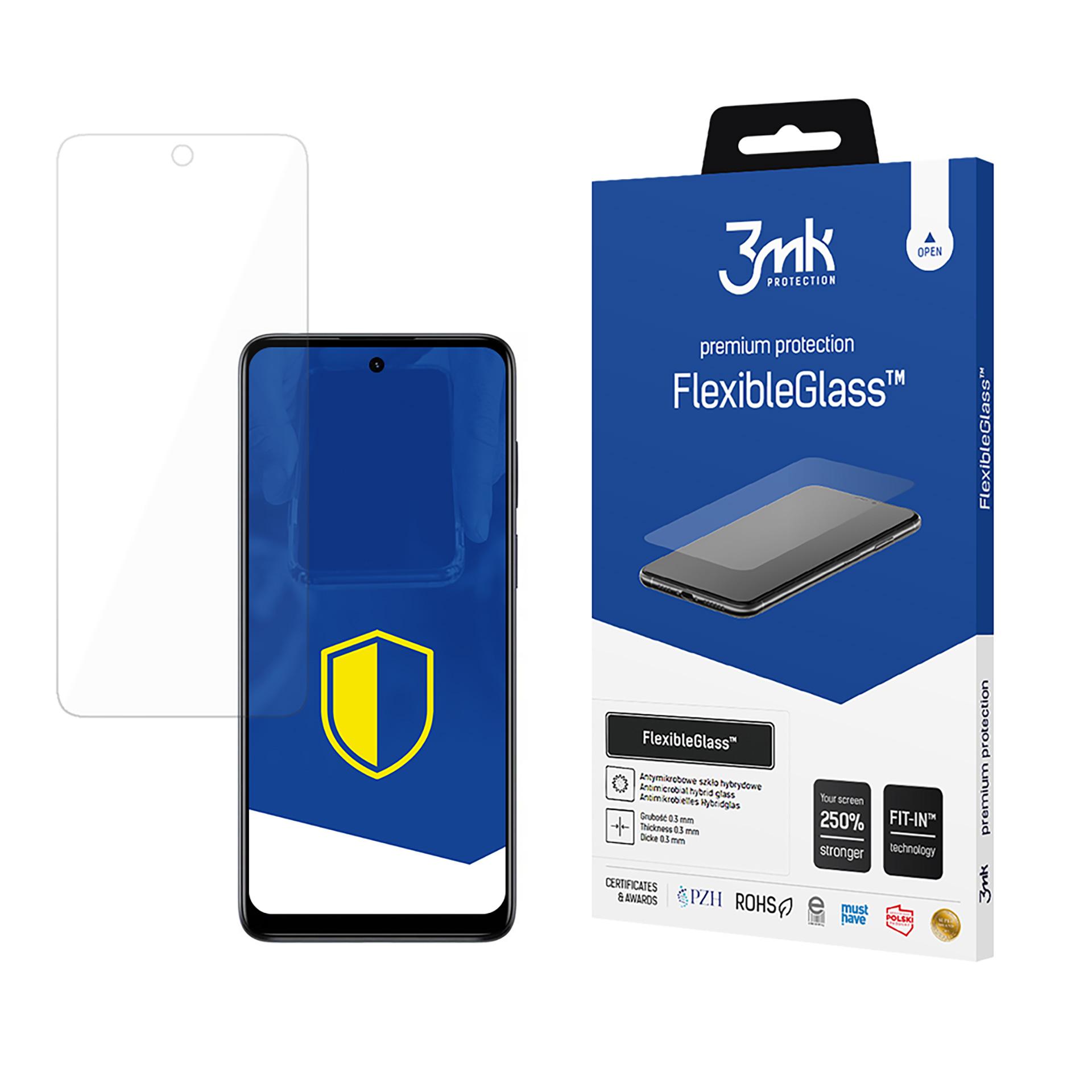 3mk FlexibleGlass – tālruņa ekrāna aizsargs modelim Motorola Moto E32/E32s
