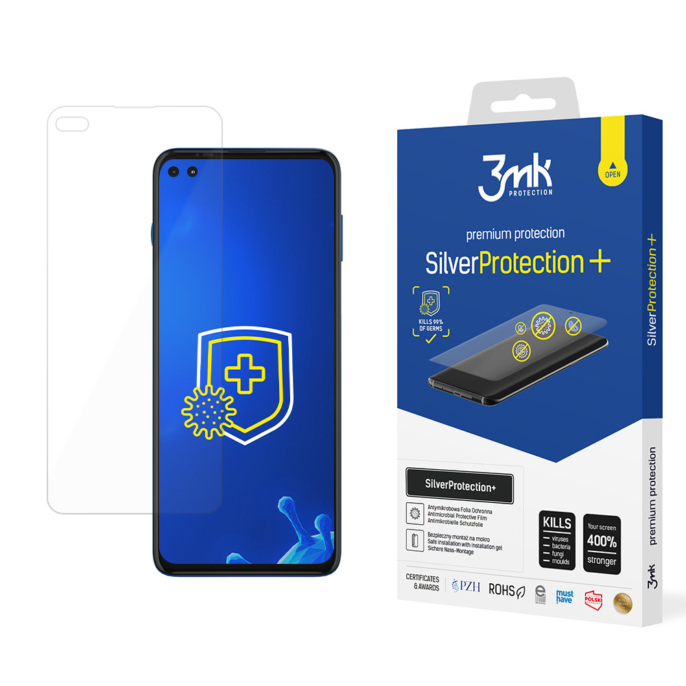 3mk SilverProtection+ – tālruņa ekrāna aizsargs modelim Motorola Moto G100 5G