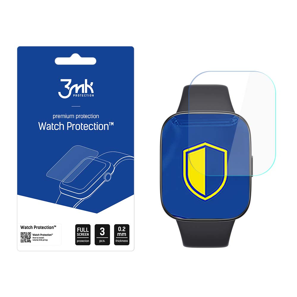 3mk Watch Protection ARC – viedpulksteņa ekrāna aizsargs modelim Xiaomi Redmi Watch 3 Active