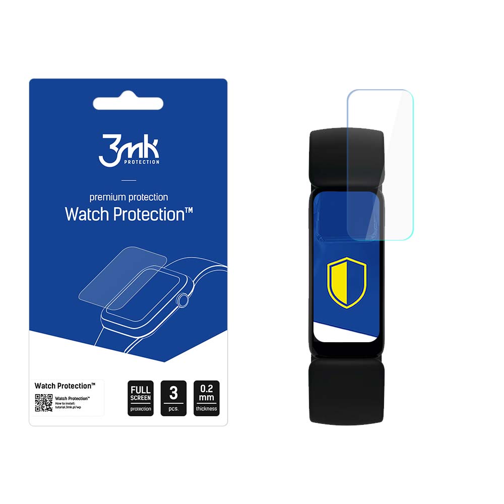 3mk Watch Protection ARC – viedpulksteņa ekrāna aizsargs modelim FITBIT Inspire 2