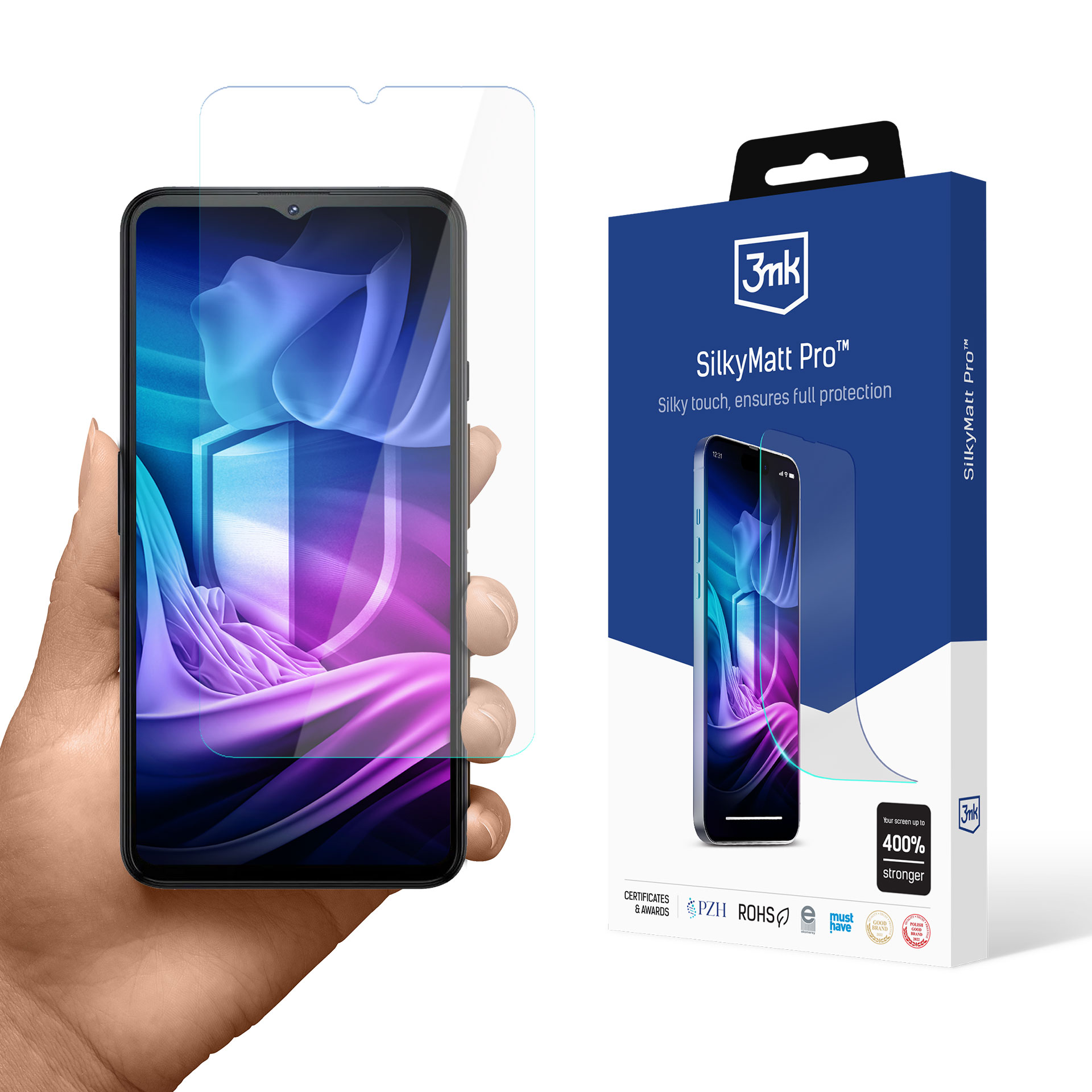 3mk Silky Matt Pro – tālruņa ekrāna aizsargs modelim Cubot Note 40