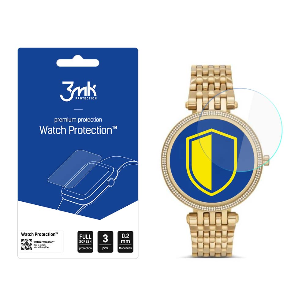 3mk Watch Protection FlexibleGlass – viedpulksteņa ekrāna aizsargs modelim Michael Kors MKT5127