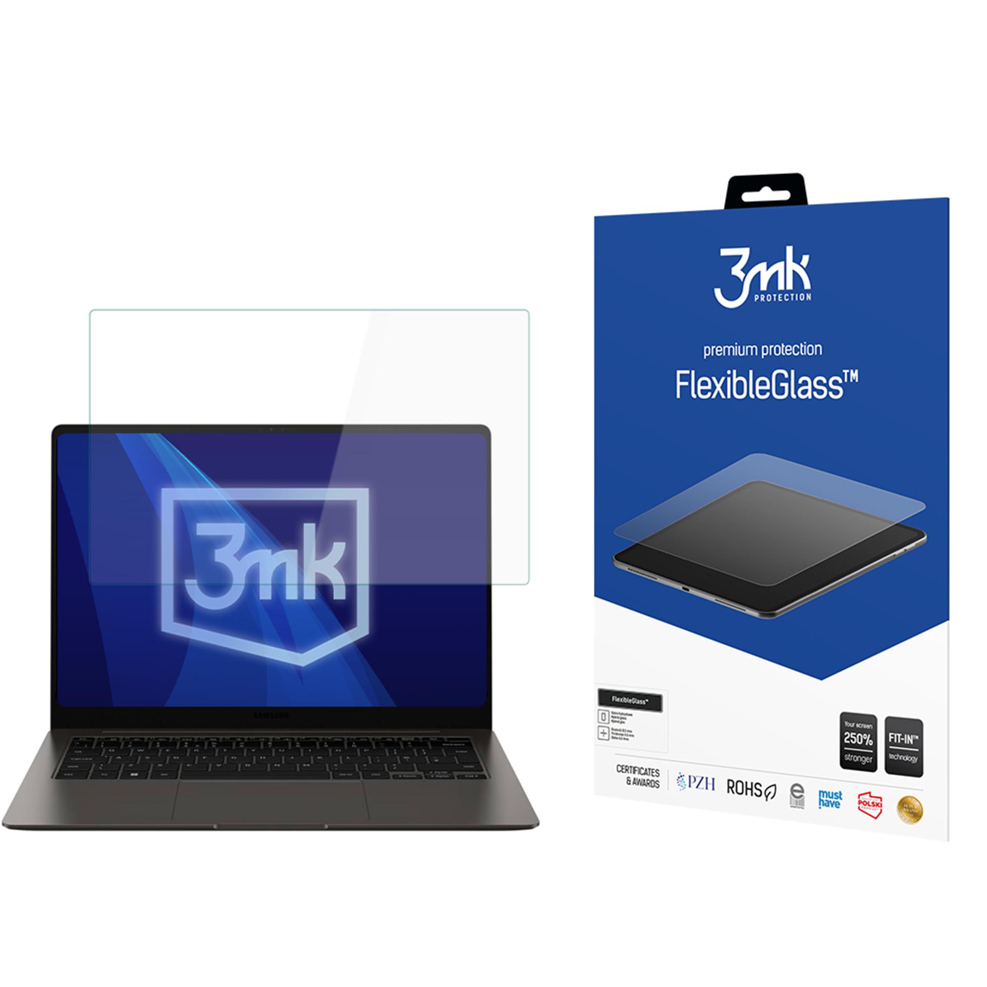 3mk FlexibleGlass (līdz 15") – datora ekrāna aizsargs modelim Samsung Galaxy Book3 Pro 14"