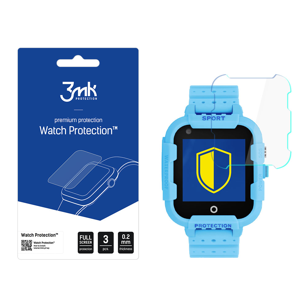 3mk Watch Protection FlexibleGlass – viedpulksteņa ekrāna aizsargs modelim Garett Kids 4G