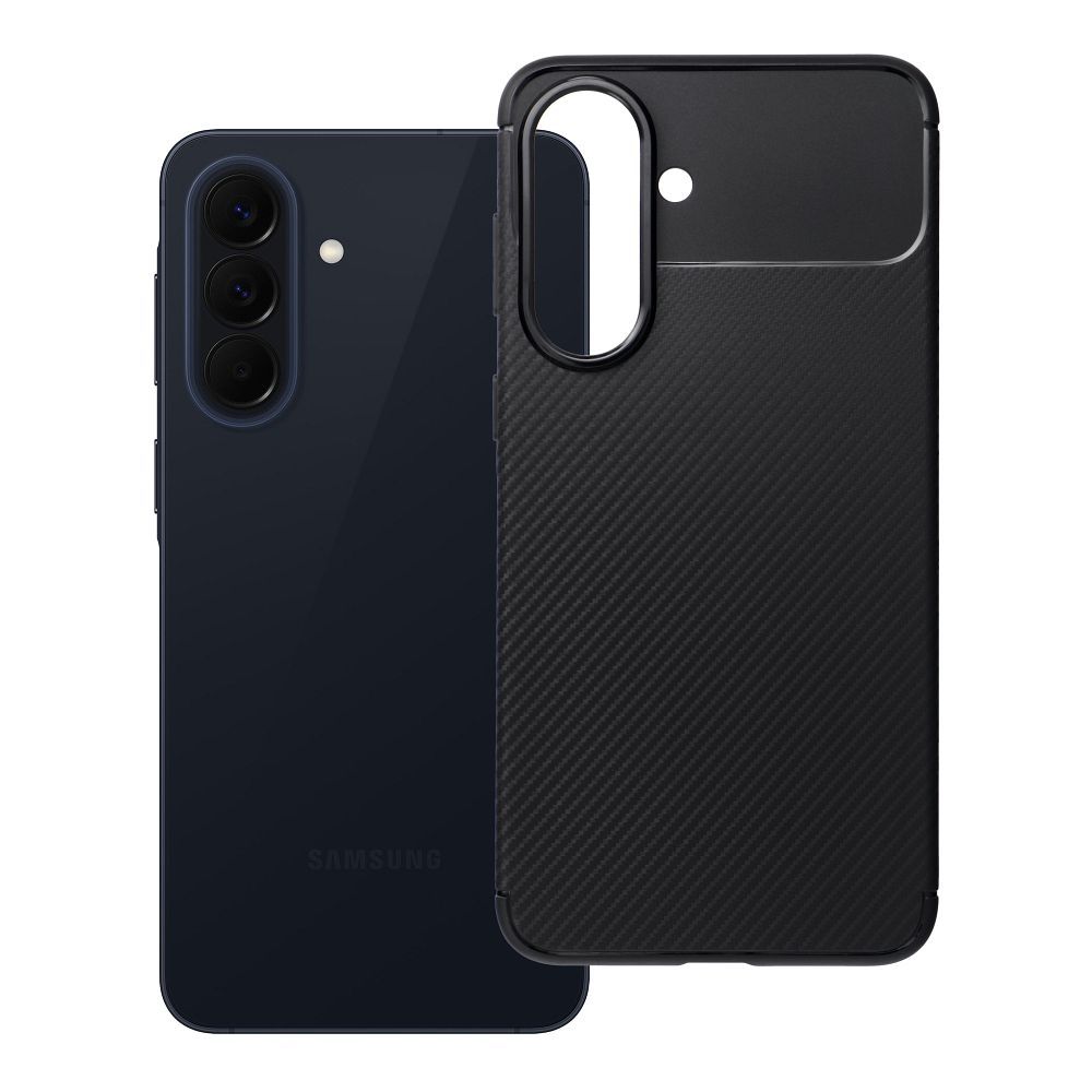 Korpuss priekš Samsung A57 5G Carbon Premium melns