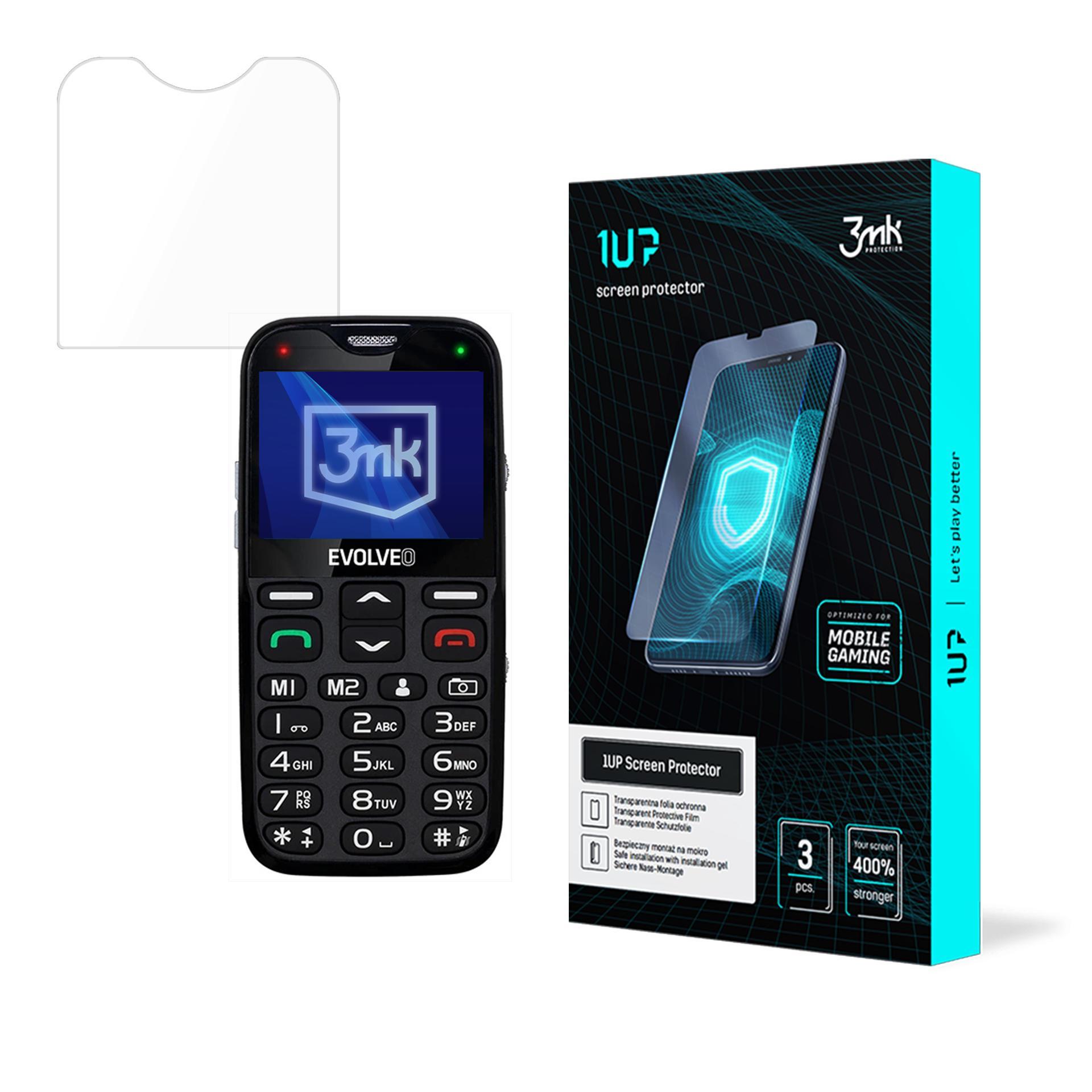 3mk 1UP – tālruņa ekrāna aizsargs modelim Evolveo EasyPhone XG