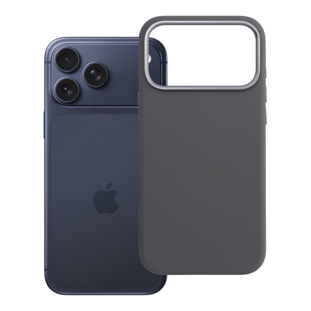 Maciņš iPhone 18 Pro Max / 17 Pro Max Forcell F-Protect Frame Premium saderīgs ar MagSafe (krāsa: pelēka)