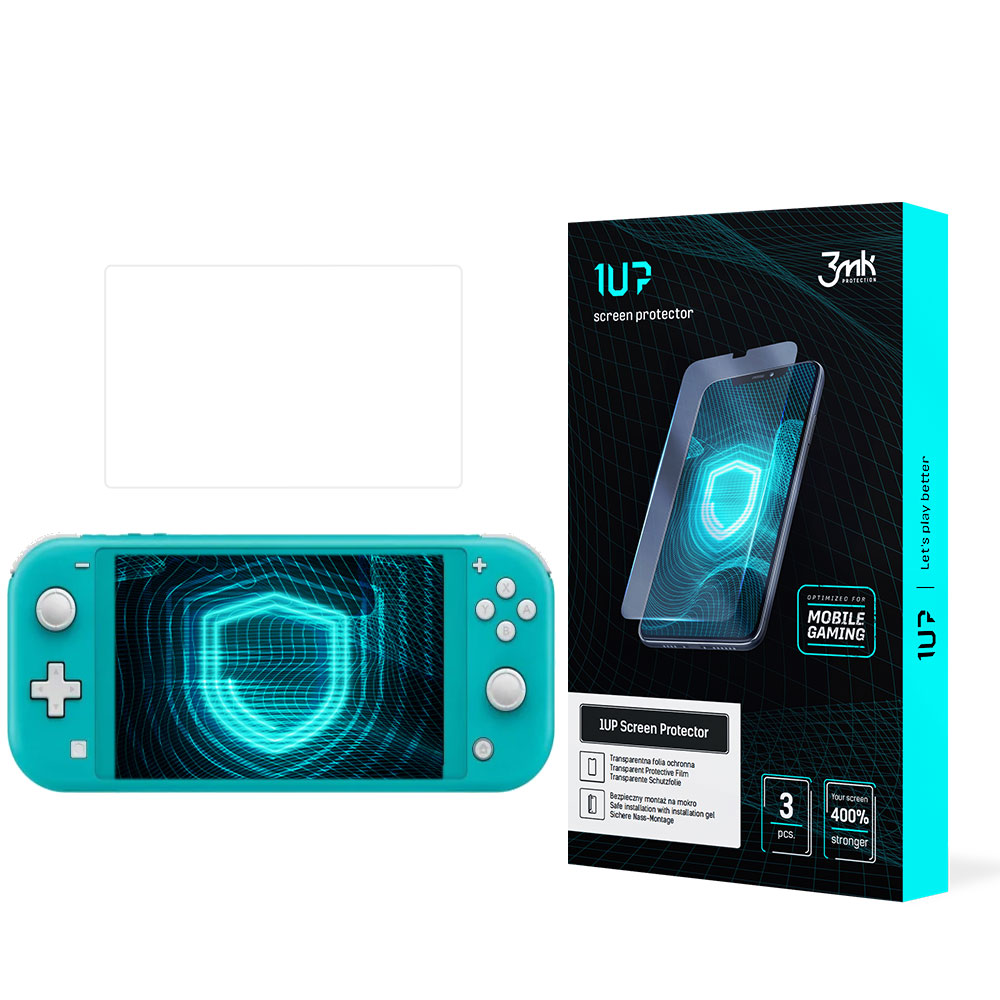 3mk 1UP – tālruņa ekrāna aizsargs modelim Nintendo Switch Lite 2019