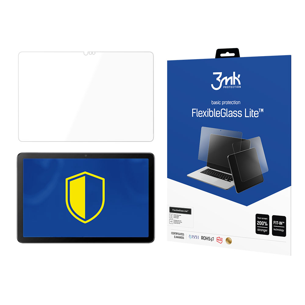 3mk FlexibleGlass (līdz 11") – planšetdatora ekrāna aizsargs modelim TCL Tab 10S