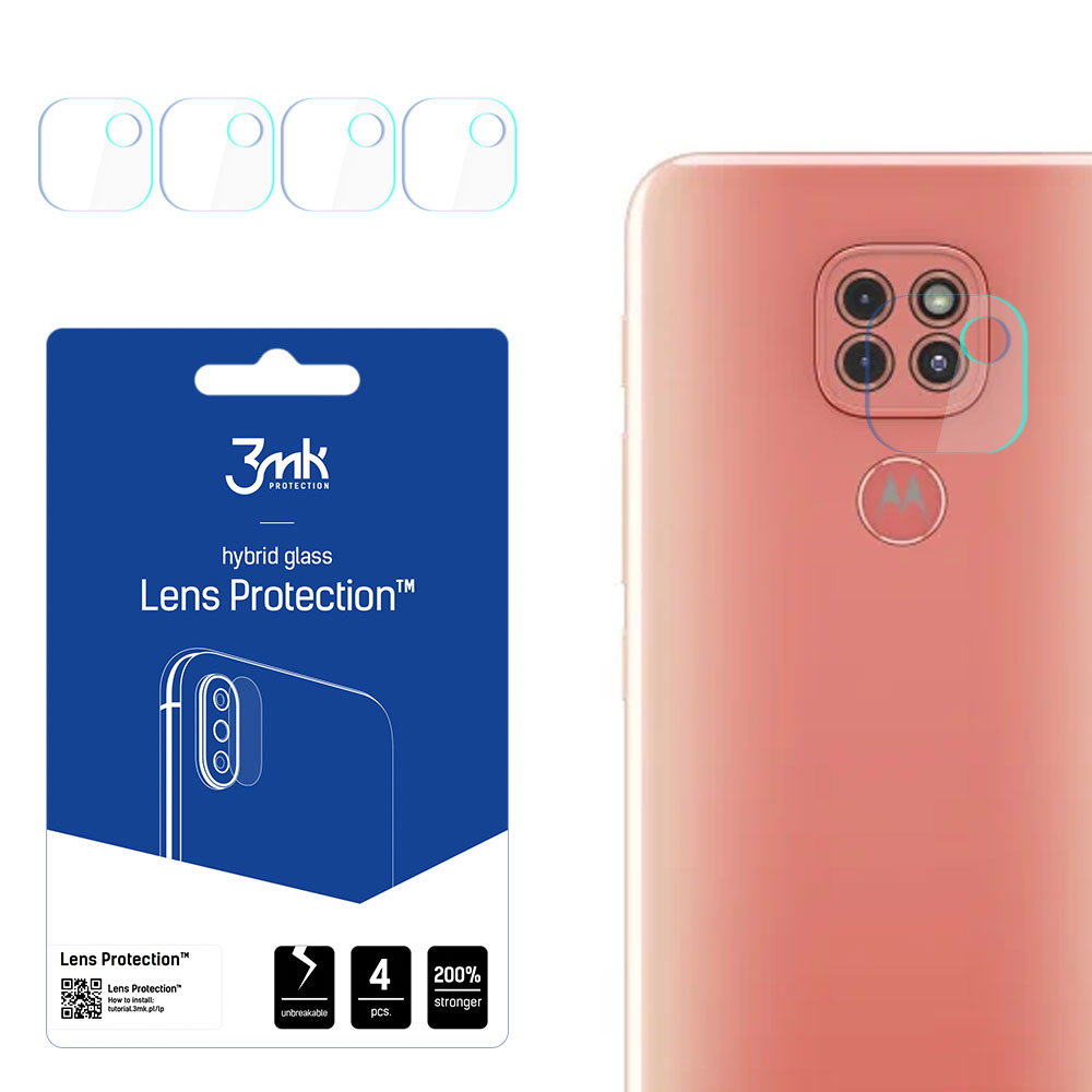 3mk Lens Protection – kameras objektīva aizsargs modelim Motorola Moto E7