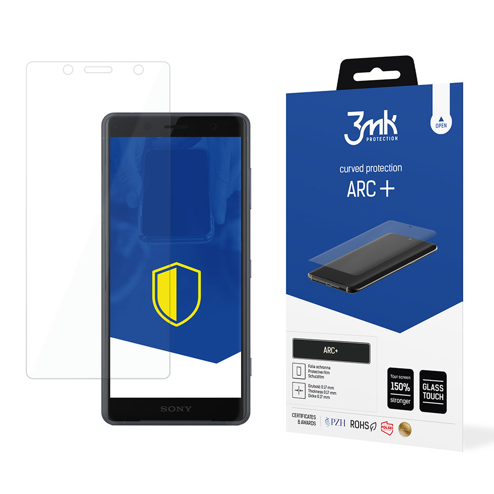 3mk ARC+ – tālruņa ekrāna aizsargs modelim Sony Xperia XZ2 Compact