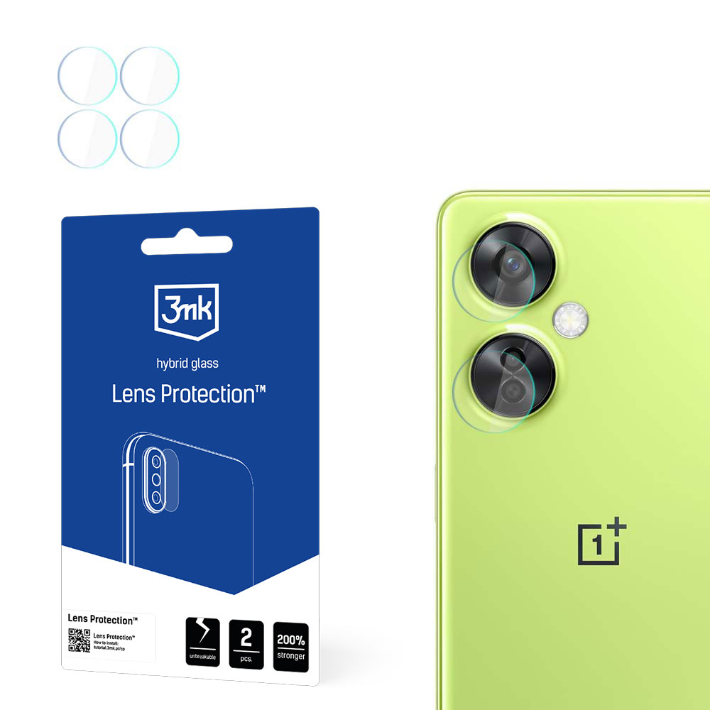 3mk Lens Protection – kameras objektīva aizsargs modelim OnePlus Nord CE 3 Lite