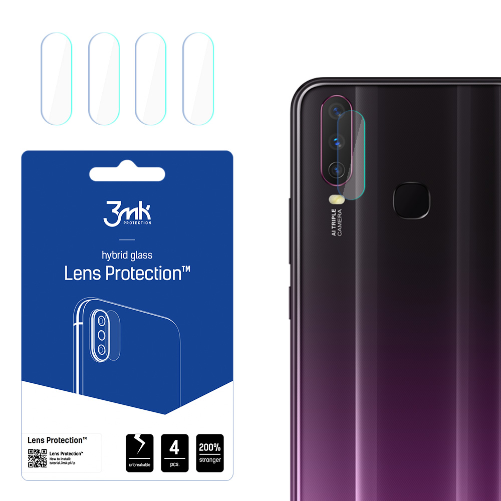 3mk Lens Protection – kameras objektīva aizsargs modelim Vivo Y17
