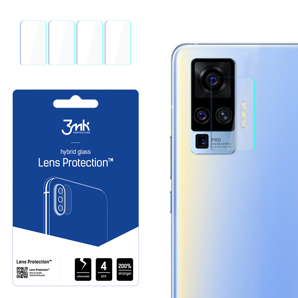 3mk Lens Protection – kameras objektīva aizsargs modelim Vivo X50 Pro 5G