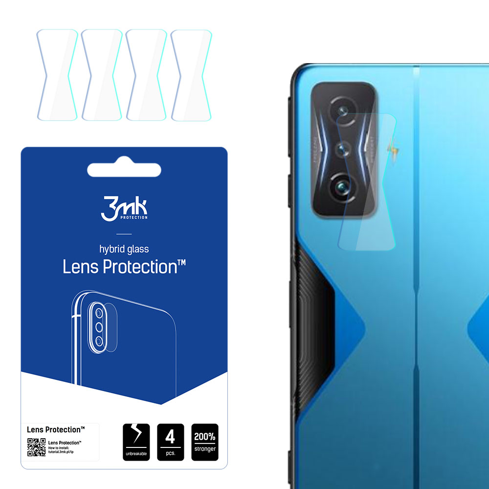 3mk Lens Protection – kameras objektīva aizsargs modelim Xiaomi POCO F4 GT/Redmi K50 GE