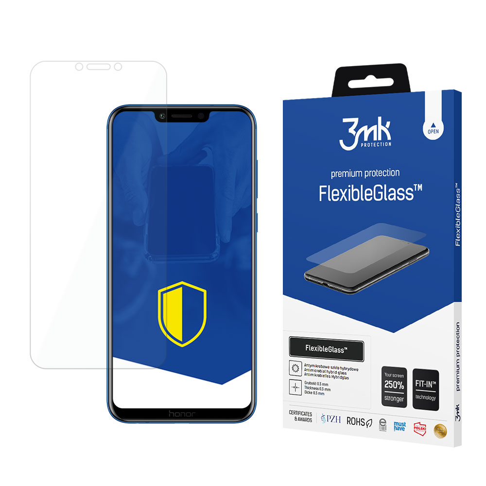 3mk FlexibleGlass – tālruņa ekrāna aizsargs modelim Honor Play
